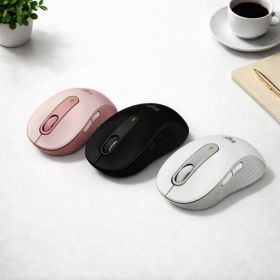 상품 이미지: 로지텍코리아 시그니처 M650 무소음 무선 블루투스 마우스 그레파이트 화이트 핑크 정품