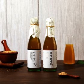 상품 이미지: 이삭방앗간 저온압착 참기름 300ml + 들기름 300ml