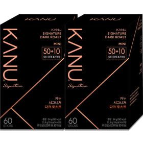 상품 이미지: 카누 시그니처 다크로스트 원두커피 미니 60Tx2개