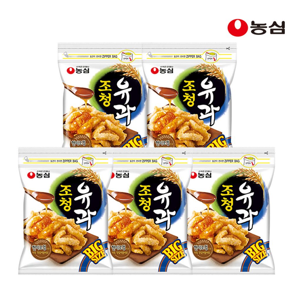 상품 이미지: 농심 조청유과 320g, 5개