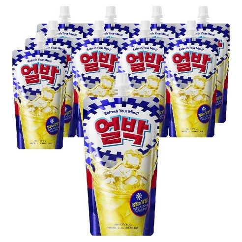 상품 이미지: 얼박 음료, 210ml, 10개