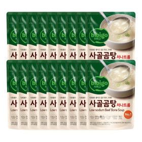 상품 이미지: 비비고 저나트륨 사골곰탕 500G 18개