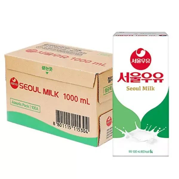 상품 이미지: 서울우유 멸균우유 1000ml x 10개 (1L x 10개)