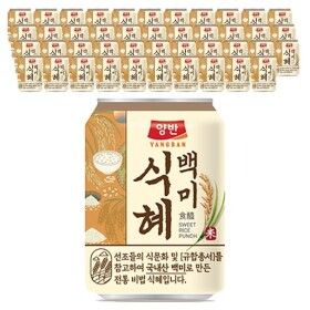상품 이미지: 동원 양반 식혜 238ml x 48캔 (24캔 2박스)