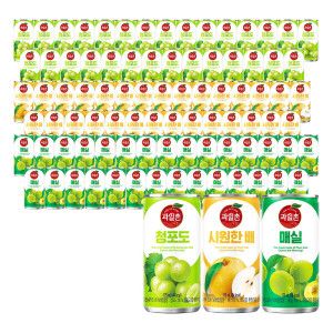 상품 이미지: 과일촌 드링크 매실+배+청포도 175ml x 90캔 (각 30캔)