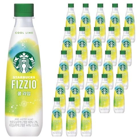 상품 이미지: 스타벅스 피지오 쿨라임, 400ml, 24개