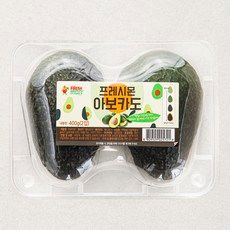 상품 이미지: 프레시몬 아보카도 2입, 400g, 1개