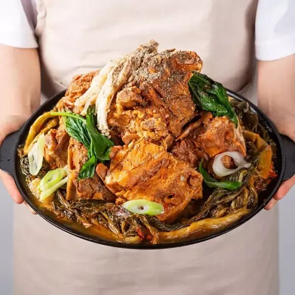 상품 이미지: [대한민국농수산] 푸짐한 초특대용량 우거지 감자탕 5kg