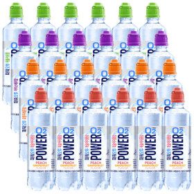 상품 이미지: 파워오투 500ml x 24개 복숭아자몽 아이스베리 애플키위 오렌지레몬