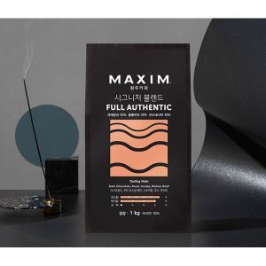 상품 이미지: 맥심 시그니처 블렌드 풀어센틱 원두커피 1kg