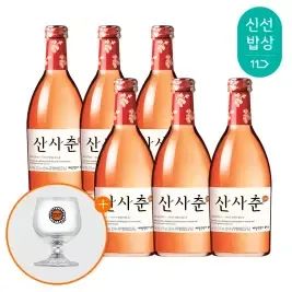 상품 이미지: [전용잔 증정] 배상면주가 산사춘 375ml x 6입