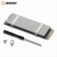 상품 이미지: M.2 SSD 방열판 NVME 히트싱크 히트파이프 기본형 P201, 실버