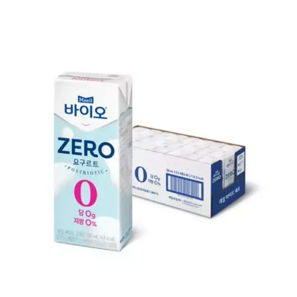 상품 이미지: 매일유업 바이오 제로, 190ML, 24개입, 1개