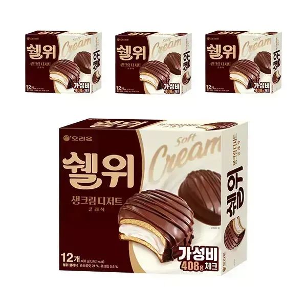 상품 이미지: 오리온 쉘위 클래식 12입, 4개