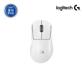 상품 이미지: 로지텍코리아 로지텍G PRO X Superlight 2 DEX 화이트 지슈라2덱스 게이밍마우스