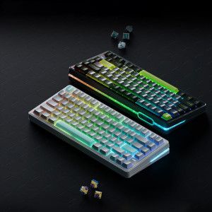 상품 이미지: VGN NEON 75 Pro/Ultra 무선 기계식 게이밍 키보드 81키 gasket구조 듀얼8K 8000mAh 마그네틱 스위치