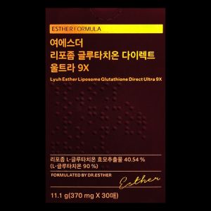 상품 이미지: 여에스더 리포좀 글루타치온 다이렉트 울트라 9X 370mg 30매 1박스_WB