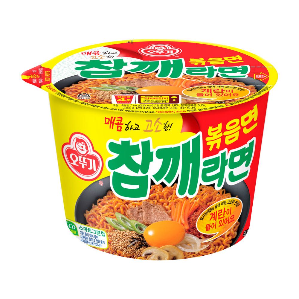 상품 이미지: 오뚜기 참깨라면 볶음면 큰컵라면 110g, 1개