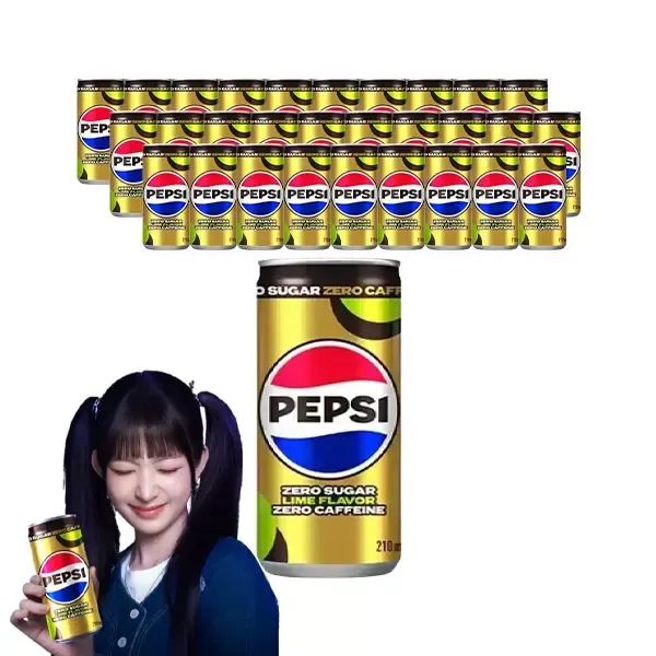 상품 이미지: 펩시 제로슈거 라임향 제로카페인 210ml, 30개