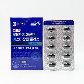 상품 이미지: 종근당 루테인 지아잔틴 아스타잔틴 플러스 500mg x 60캡슐 1개 -