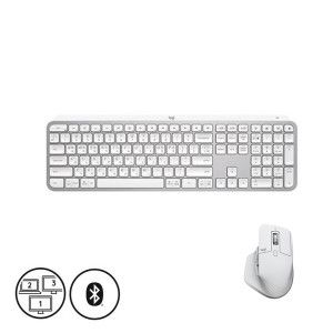 상품 이미지: 장패드+사은품증정 로지텍 한글각인 무선키보드+마우스 MX Keys S + MX MASTER 3S 페일그레이