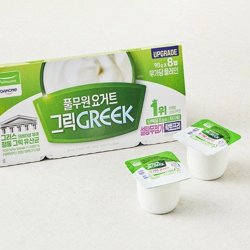 상품 이미지: 풀무원다논 그릭 설탕무첨가 플레인