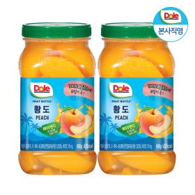 상품 이미지: Dole 후룻바틀 황도 복숭아 666g x 2개 / 과일 통조림