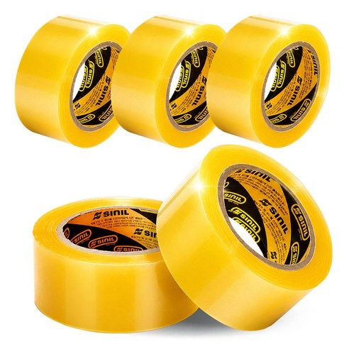 상품 이미지: 신일 박스테이프 폭 48mm x 길이 40m x 두께 0.57mm, 투명, 5개