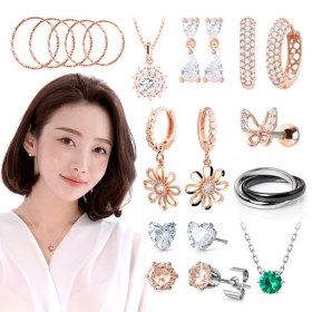 상품 이미지: (12%) 라울스톤 14K 실버 패션 귀걸이 반지 목걸이 팔찌 얼리 썸머 주얼리 100종 (무배)