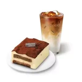상품 이미지: 파스쿠찌 카페 라떼(R) + 카사타 티라미수(조각)
