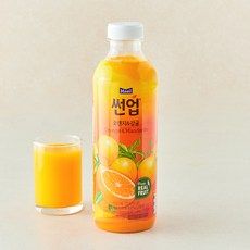 상품 이미지: 썬업 오렌지&감귤 주스, 1개, 750ml