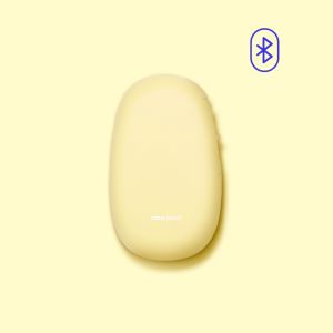 상품 이미지: 마로마로 레몬크림 에그형 미니 바코드 휴대용 라벨프린터 스티커라벨