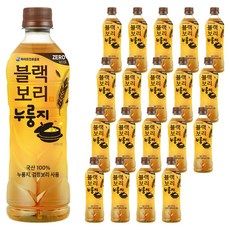 상품 이미지: 하이트진로 블랙보리 누룽지 음료, 520ml, 20개