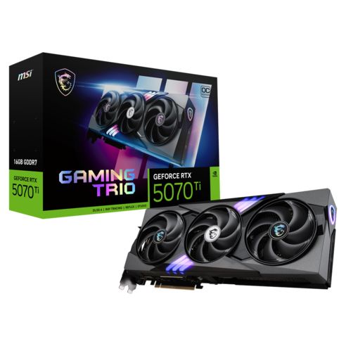 상품 이미지: MSI 지포스 RTX 5070 Ti 게이밍 트리오 OC D7 16GB 트라이프로져4