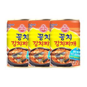 상품 이미지: 오뚜기 꽁치김치찌개(캔) 400g 3개