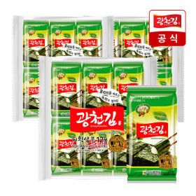 상품 이미지: 광천김 올리브유 녹차 도시락김 5g 36봉 (3봉x12팩)
