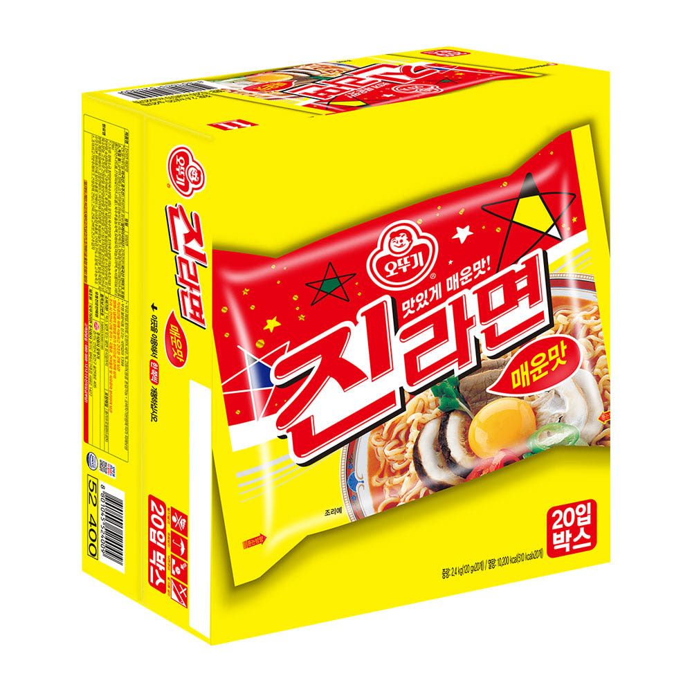 상품 이미지: [소비기한 08월 08일까지] 오뚜기 진라면 매운맛 120