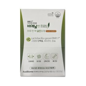 상품 이미지: 다이어트 유산균 비에날씬 프로틴 40g x 5포 6개 JJ몰