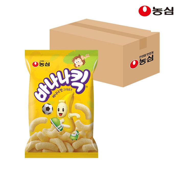 상품 이미지: 농심 바나나킥 75g, 20개