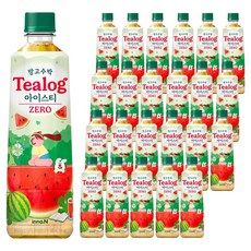 상품 이미지: 티로그 제로 망고수박 아이스티, 24개, 500ml