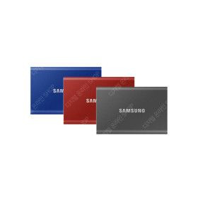 상품 이미지: 삼성 포터블 외장SSD T7 2TB 그레이 최신형-New