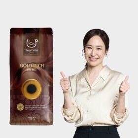 상품 이미지: 1kg 골드 리치 원두커피 갓볶은 신선한 로스팅원두 커피머신 추천원두