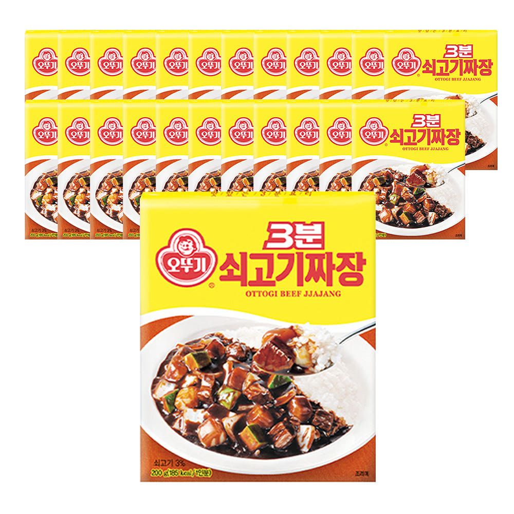 상품 이미지: 오뚜기 3분 쇠고기짜장, 200g, 24개