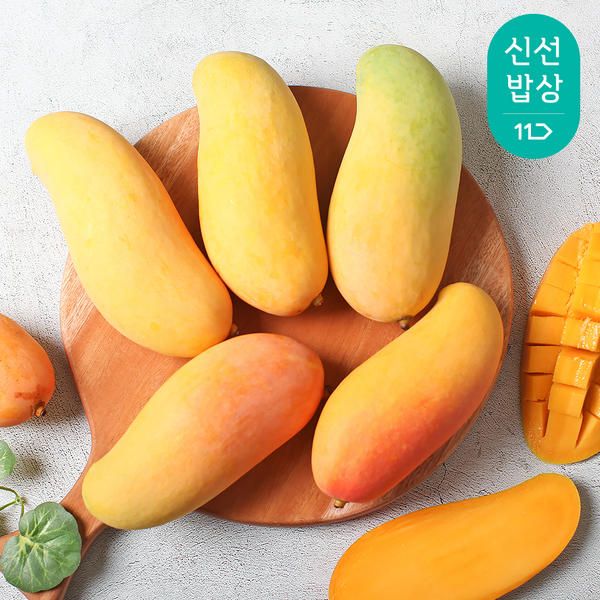 상품 이미지: 압도적 후기 마하차녹 무지개 망고 2.5kg 5kg