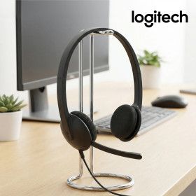 상품 이미지: (국내정품) 로지텍 H340 유선 헤드셋 USB연결 경량 노트북 PC용 가성비