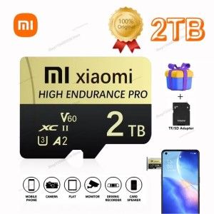 상품 이미지: Xiaomi 미니 마이크로 TF SD 카드 512GB 256GB 메모리 2TB 1TB 고속 Cartao De Memoria 파일 저장 전화 카