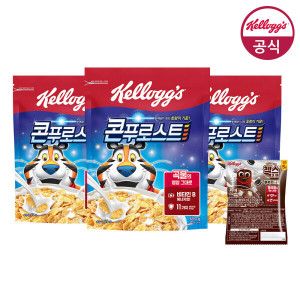 상품 이미지: 시리얼 콘푸로스트 600g x 3개 + 쿠키앤크림 30g