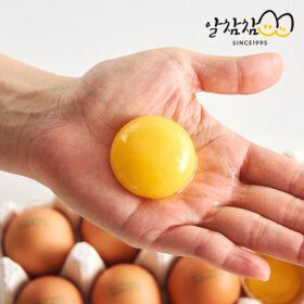 상품 이미지: 알참참 HACCP 동물복지 유정란 난각번호 2번 60구 계란 생란