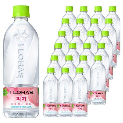 상품 이미지: 이로하스 일로하스 피치, 540ml, 24개