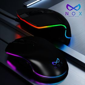 상품 이미지: 녹스 NX-M1 유선 LED 게이밍 마우스